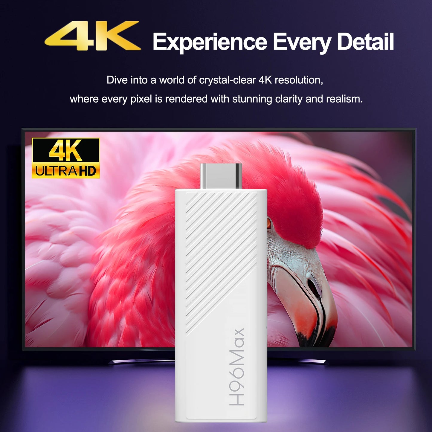 H96 Max H313TS Android 4K Smart TV Stick