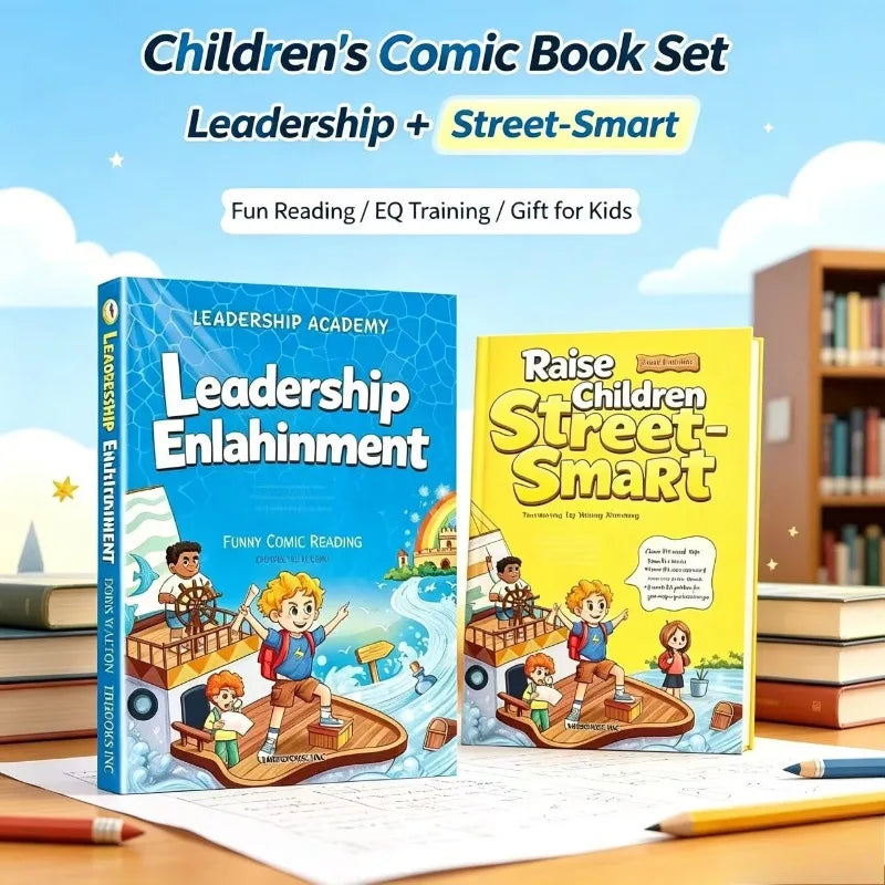 Kids Leadership & Life Skills Comic Book