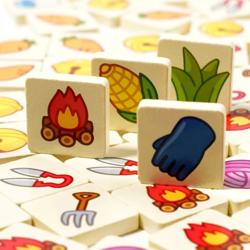 Wooden Sheep Strategy Board Game