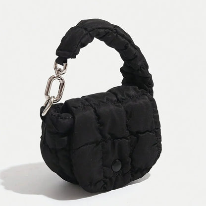 Women Pleated Top Handle Bag