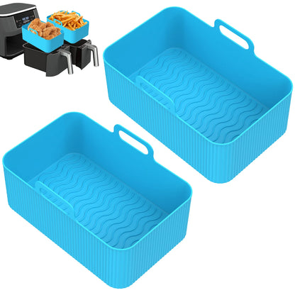 Air Fryer Silicone Liner Basket Set