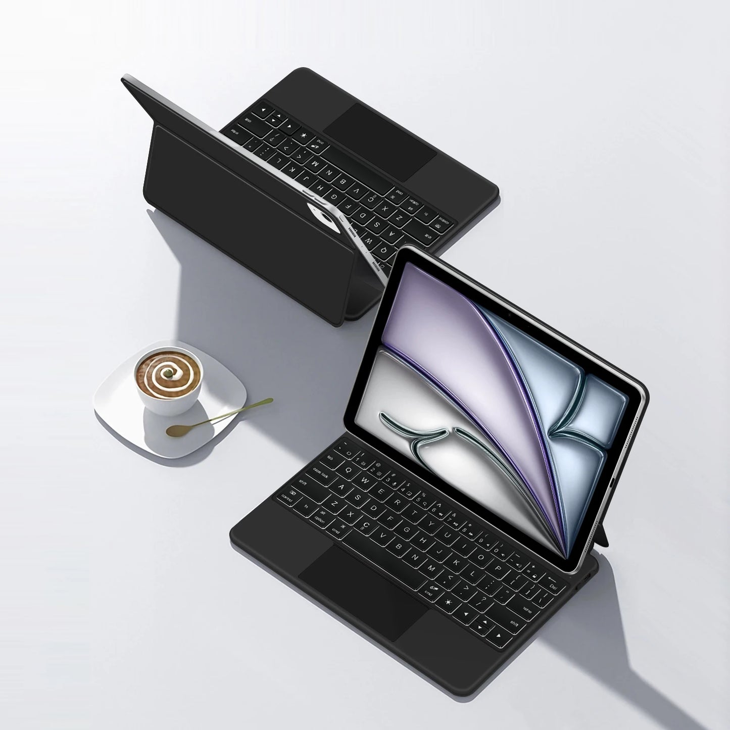 Backlit Keyboard Case with Trackpad for iPad Air & iPad Pro