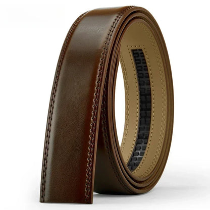 Men’s No-Buckle Cowskin Belt