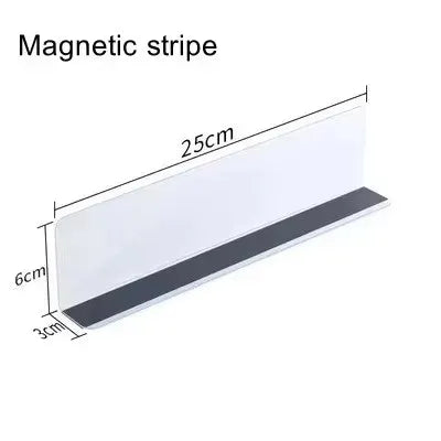 Clear PVC Shelf Dividers Organizer