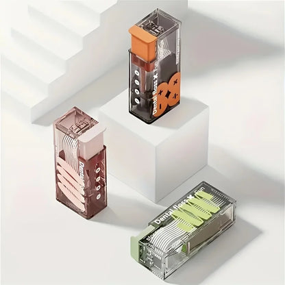 Portable Floss Dispenser with 10 Floss Picks