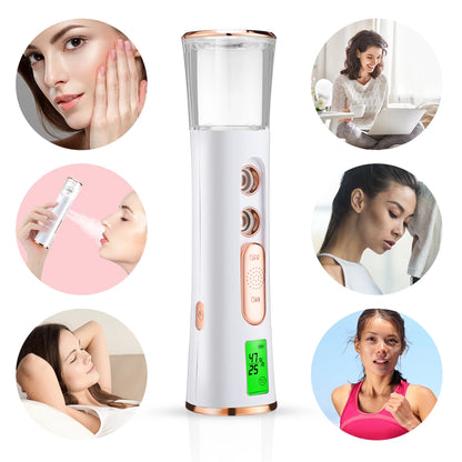 Nano Mist Sprayer 30ml LED Skin Moisture Test