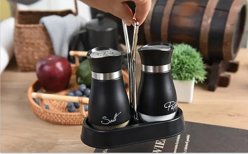 Glass Salt & Pepper Shaker Set