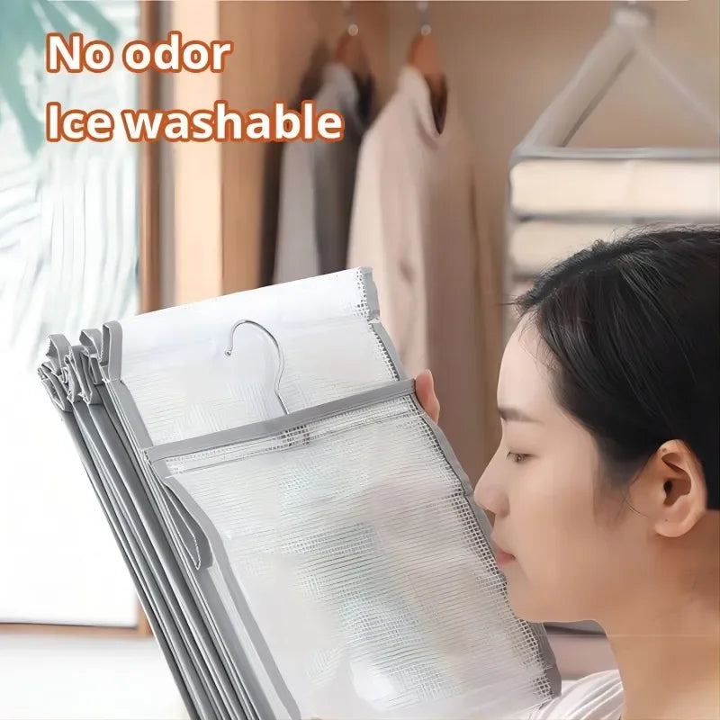 1Pc Wardrobe Hanging Cabinet Organizer For Pants