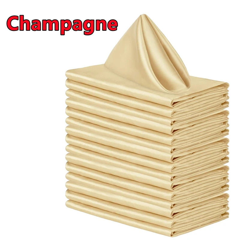 Satin Table Napkin Set