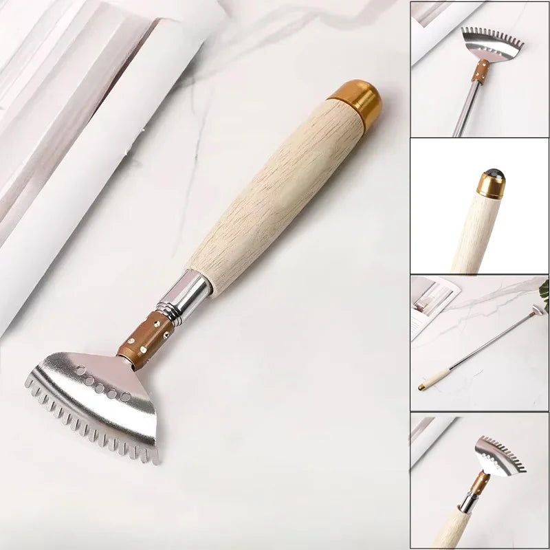 Telescopic Metal Back Scratcher & Body Massager