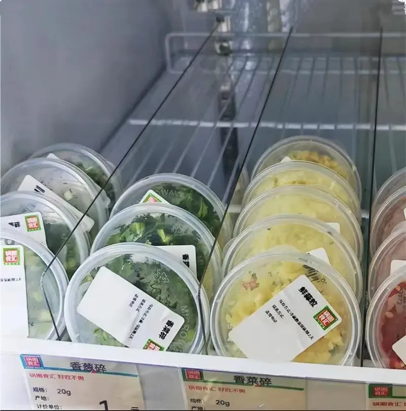 Clear PVC Shelf Dividers Organizer