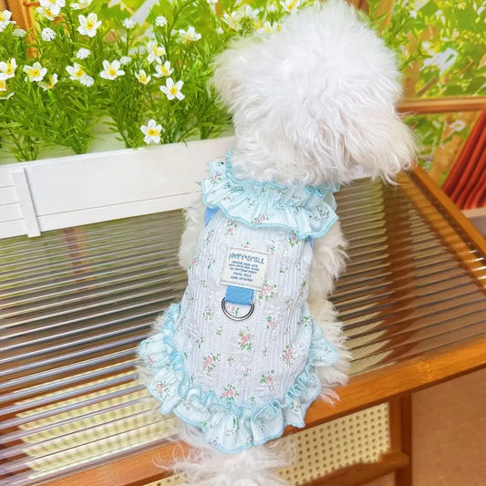 Cute Breathable Dog Summer Dress