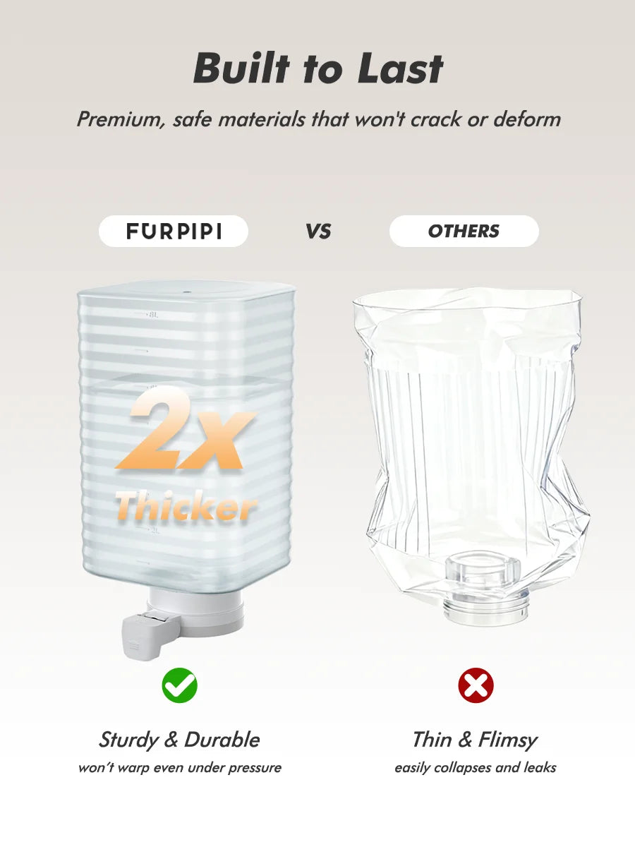 Furpipi 8L Elevated Automatic Pet Water Dispenser