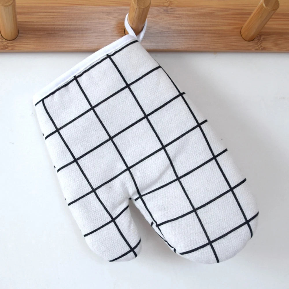 Insulated Kitchen Oven Mitts for Baking, Grilling & Cooking