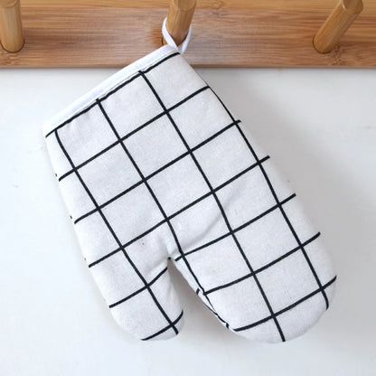 Insulated Kitchen Oven Mitts for Baking, Grilling & Cooking