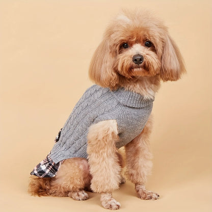 Dog Sweater Dress