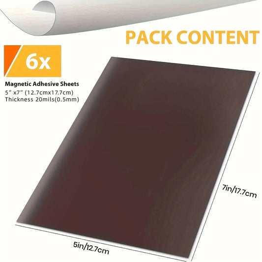 Adhesive Magnetic Sheets for Crafts & DIY