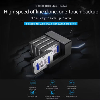 ORICO 5-Bay USB 3.0 HDD & SSD Docking Station