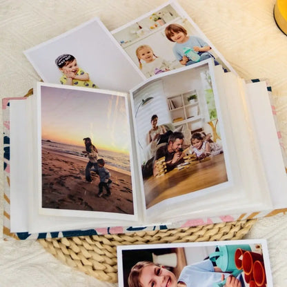 Linen Cover Photo Album for 100 4×6 Photos