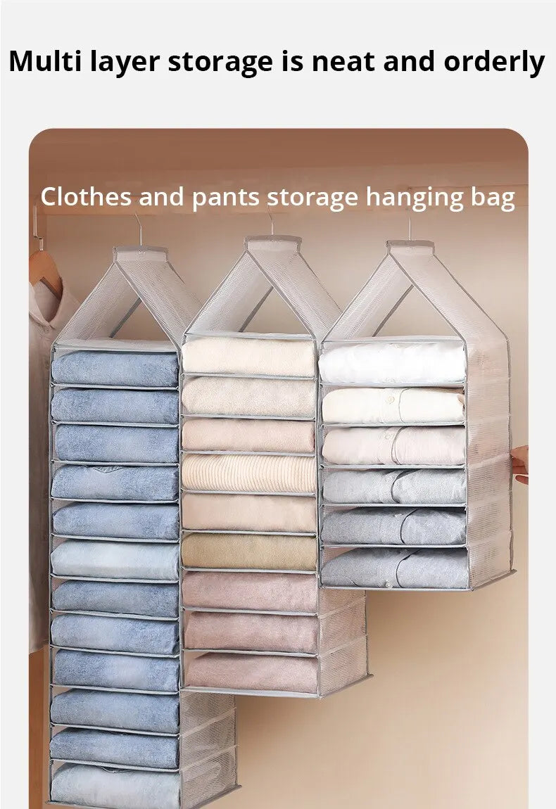 Hanging Wardrobe Organizer