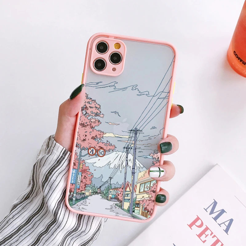 iPhone Case Japanese Scenery Handband