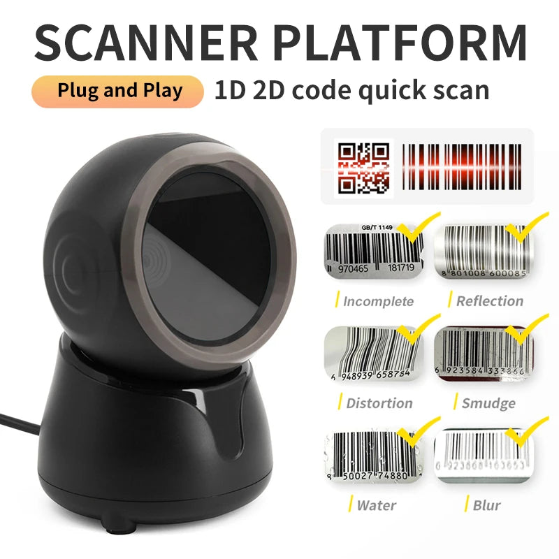 Boland X7 USB QR & Barcode Reader