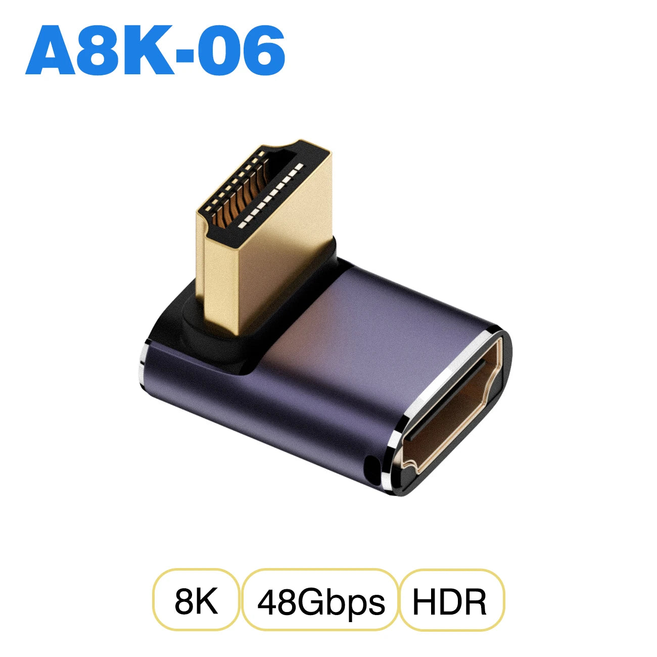 HDMI 2.1 Mini & Micro HDMI to HDMI Adapter – 8K 60Hz 48Gbps