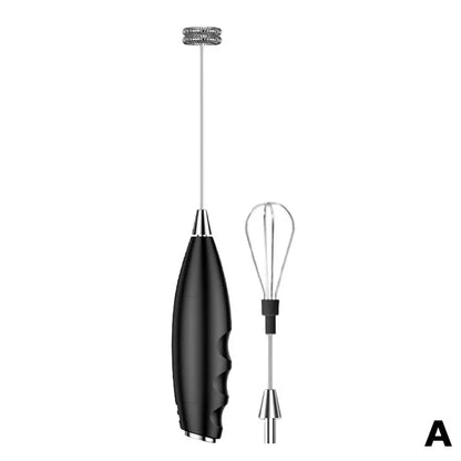 Wireless Handheld Electric Milk Frother & Mini Whisk