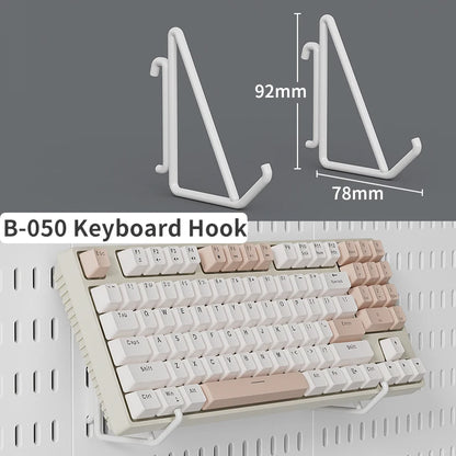 Adjustable Desktop Pegboard Organizer
