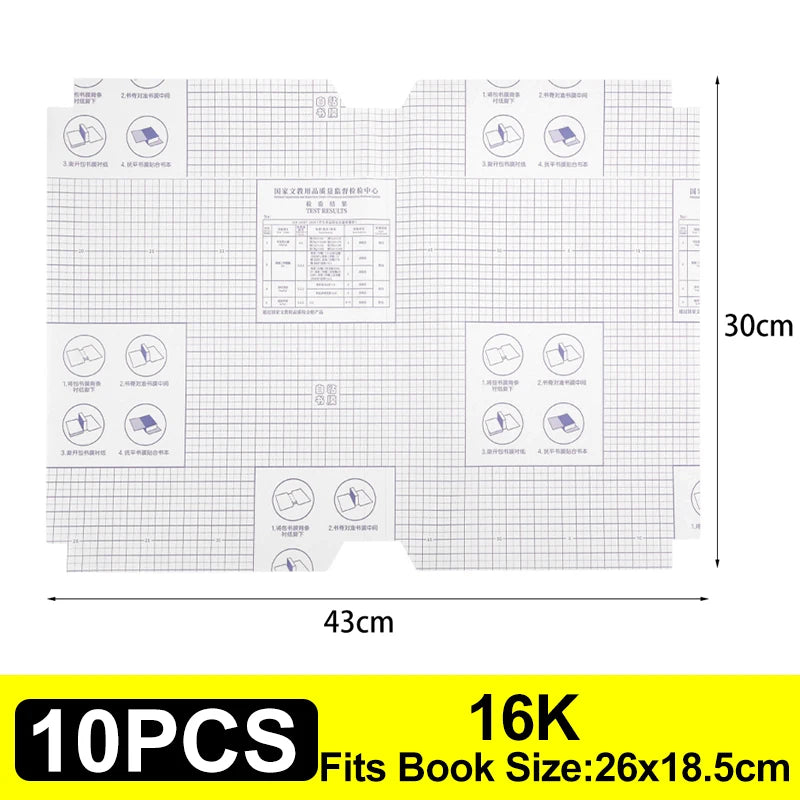 Clear Self-Adhesive Book Covers