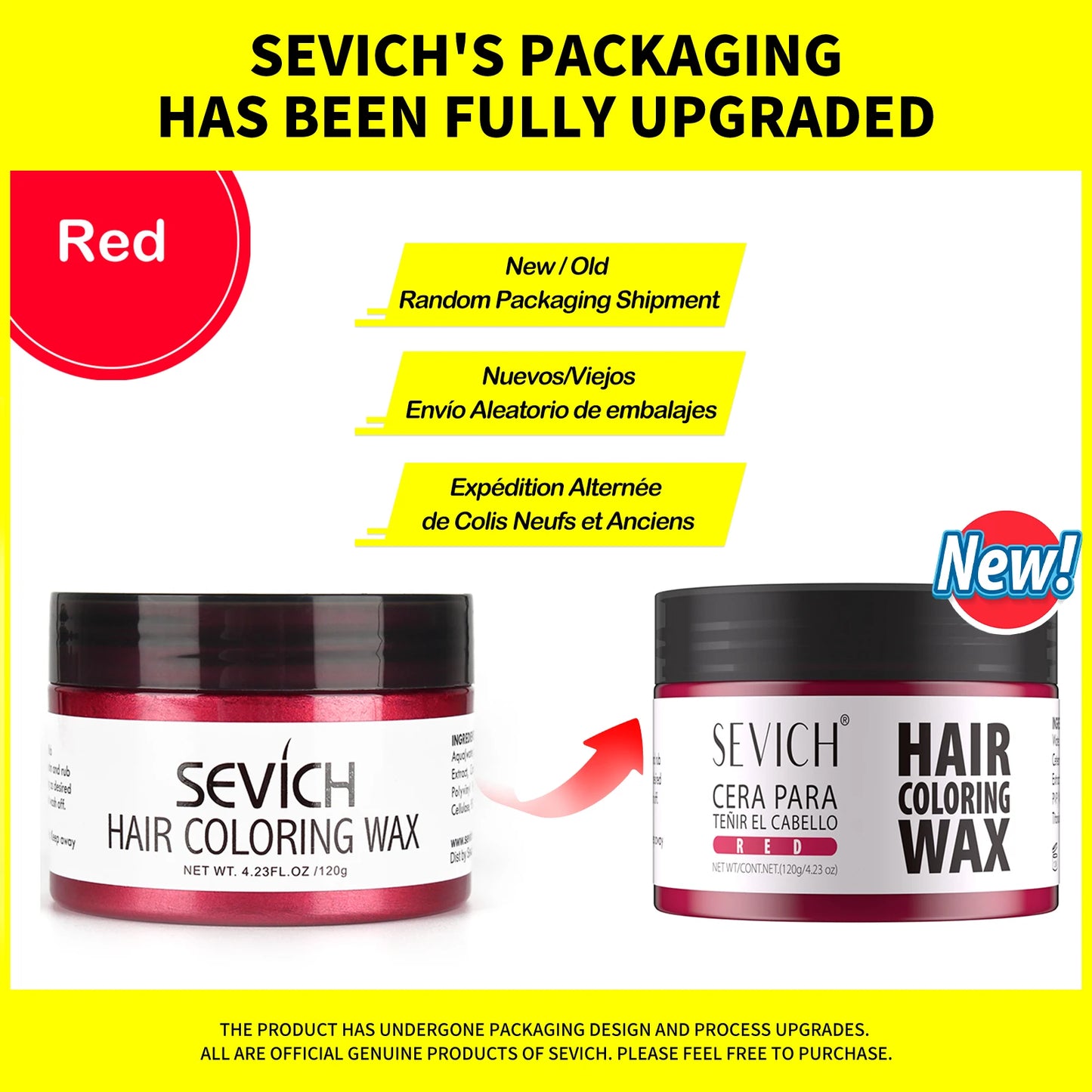 Temporary Hair Color Wax