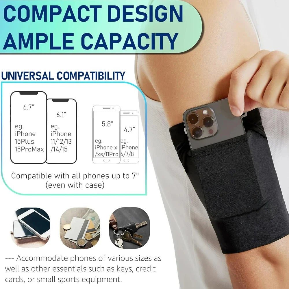 Sports Phone Armband Holder for Running & Outdoor Activities
