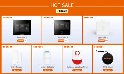 Staniot SecPanel 5 WiFi Alarm System