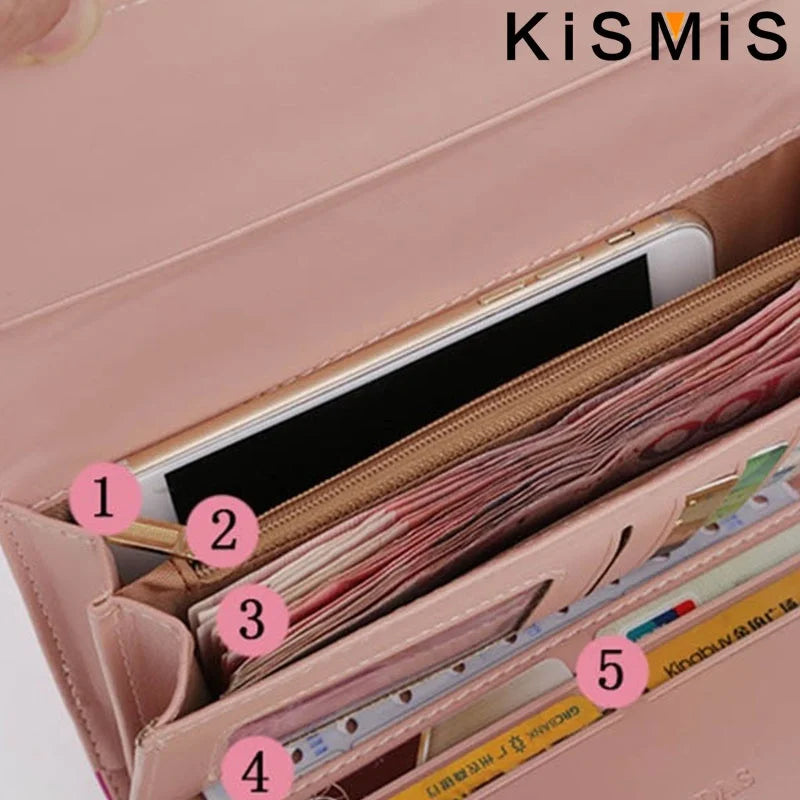 Kismis Pink Pocket Wallet