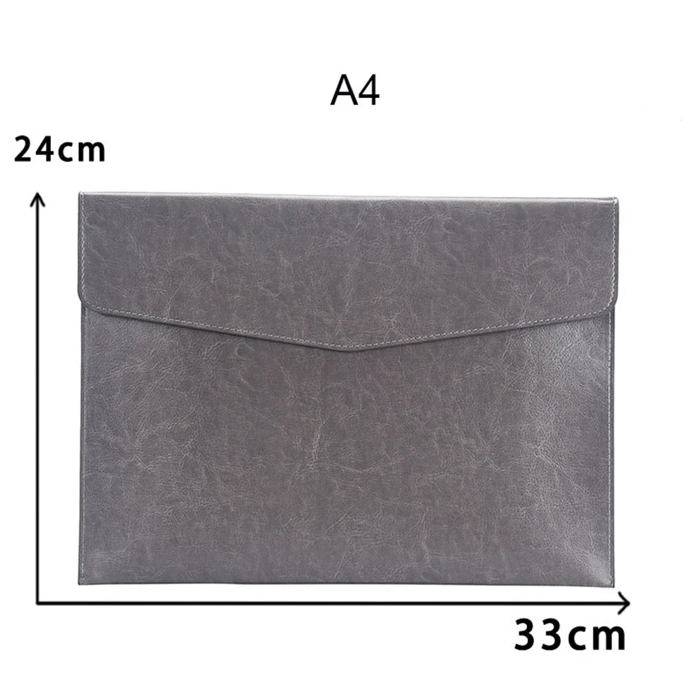 PU Leather Document & Passport Organiser Folder