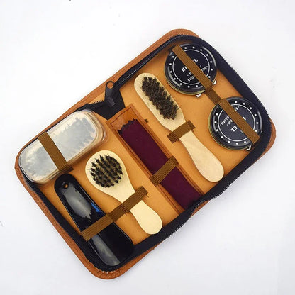 Portable Professional Shoe Care Kit