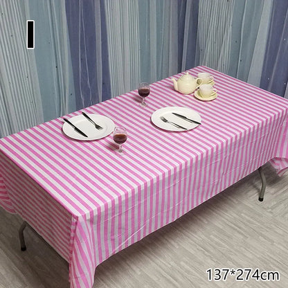 Plastic Disposable Tablecloth