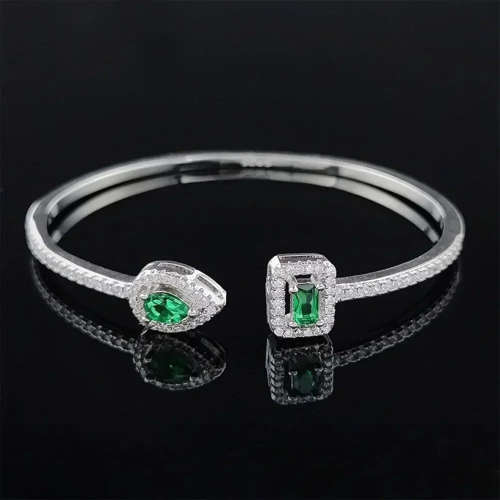 Adjustable Snake-Inspired Cuff Bracelet