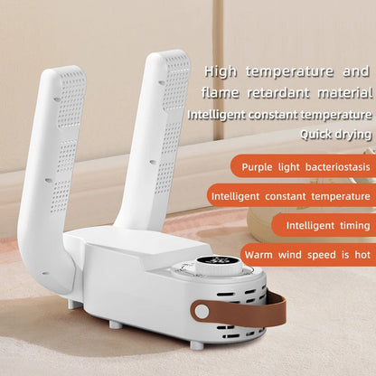 Intelligent Electric Shoe Dryer with Adjustable Timer