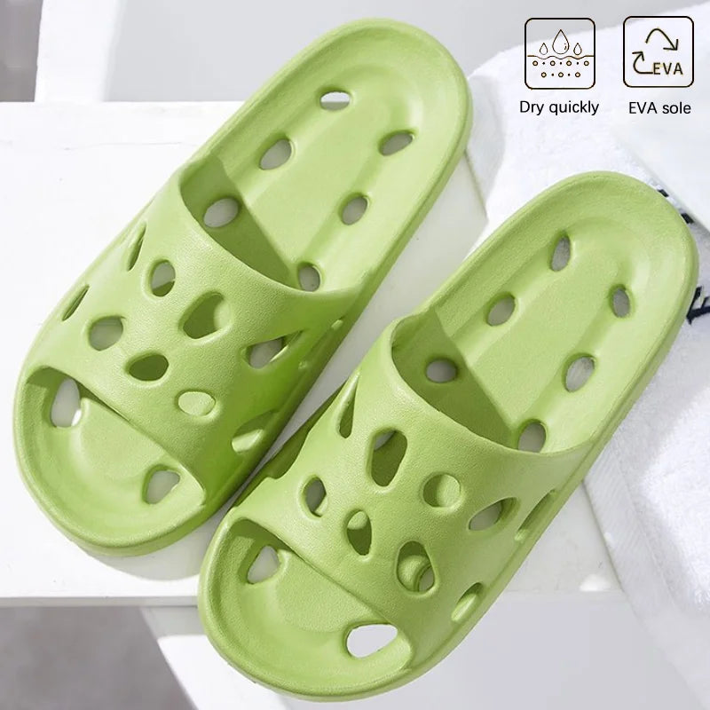 Lightweight Non-Slip Bathroom & Beach Slippers