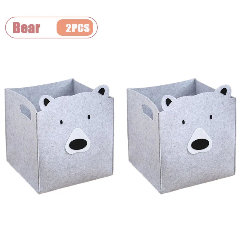 Felt Pet Toy & Household Storage Basket