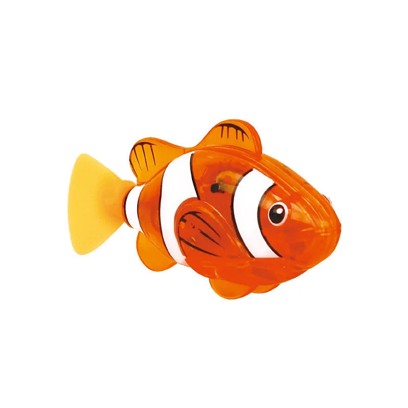 Light-Up Swimming Fish Bath Toy