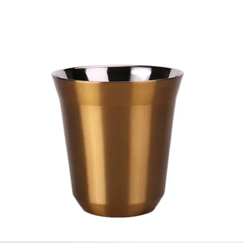 Insulated 80ml & 160ml Stainless Steel Coffee Cup