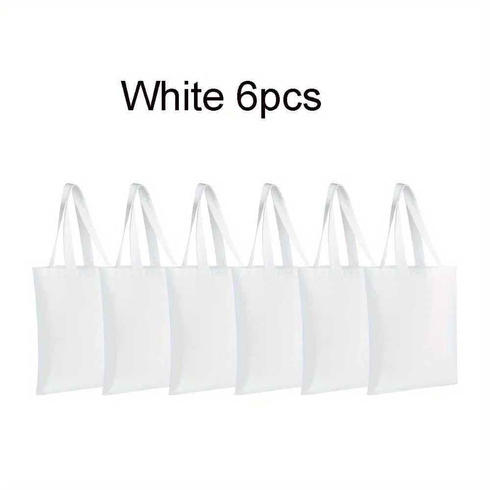 Blank Canvas Tote Bags for DIY & Everyday Use