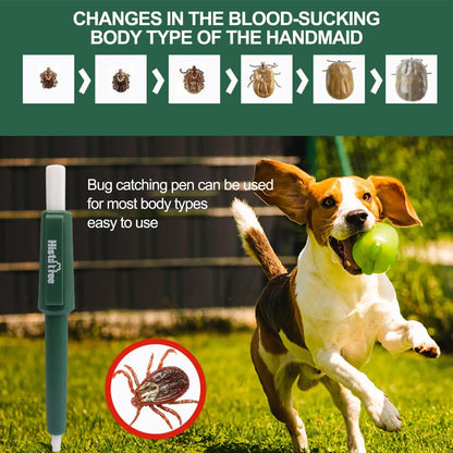 Pet Tick Remover Pen for Dogs, Cats & Humans
