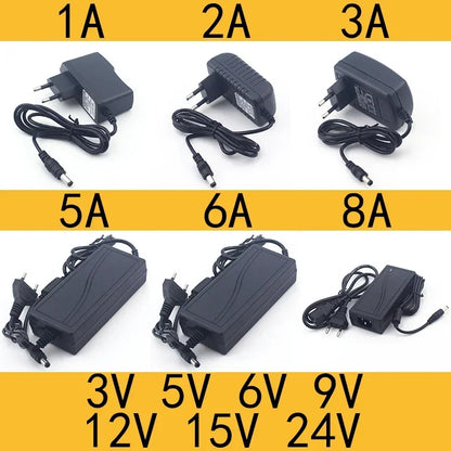 Universal AC to DC Power Adapter