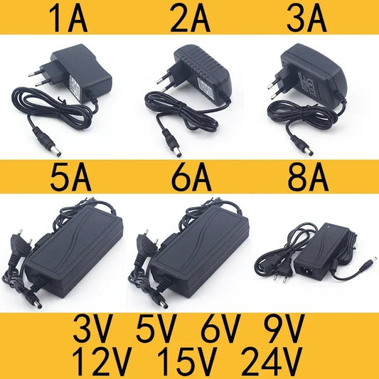 Universal AC to DC Power Adapter