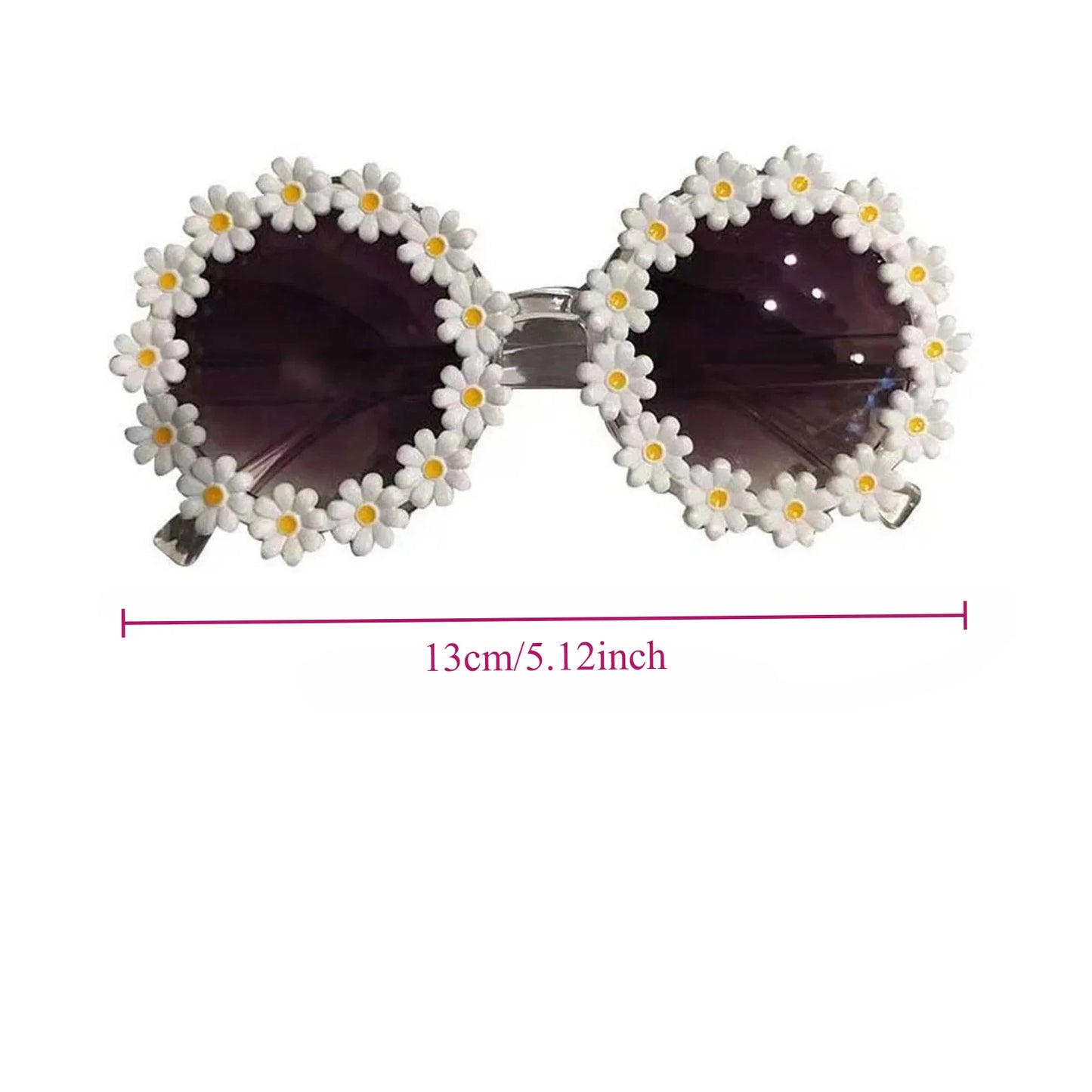 Pet Flower Sunglasses for Cats & Small Dogs