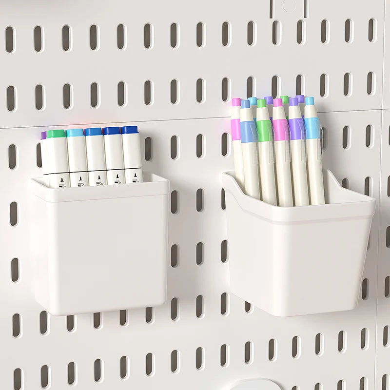 Desktop Pegboard Organizer Panel