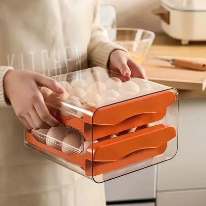 Stackable Refrigerator Egg Storage Drawer